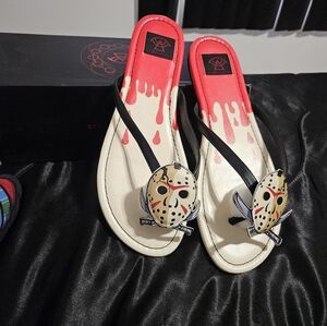 Strangecvlt Crystal Lake Sandals